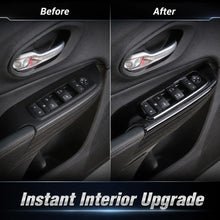 For 2014+ Jeep Cherokee Car Door handle Button Switch Bezel Panel Trim RT-TCZ