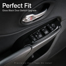 For 2014+ Jeep Cherokee Car Door handle Button Switch Bezel Panel Trim RT-TCZ