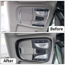 For 2014+ Jeep Cherokee Front Roof Reading Light Frame Trim RT-TCZ