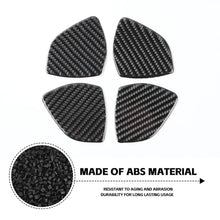 For 2014+ Jeep Cherokee Real Carbon Fiber Interior Door Bowl Sticker Cover Trim RT-TCZ