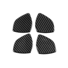 For 2014+ Jeep Cherokee Real Carbon Fiber Interior Door Bowl Sticker Cover Trim RT-TCZ