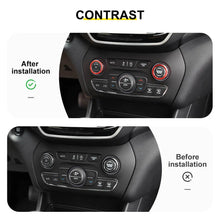 For 2014+ Jeep Cherokee & 2014-2020 Grand Cherokee Audio Switch Button Ring Trim Cover（2 pcs） RT-TCZ