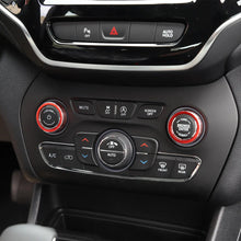 For 2014+ Jeep Cherokee & 2014-2020 Grand Cherokee Audio Switch Button Ring Trim Cover（2 pcs） RT-TCZ