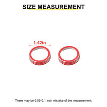 For 2014+ Jeep Cherokee & 2014-2020 Grand Cherokee Audio Switch Button Ring Trim Cover（2 pcs） RT-TCZ
