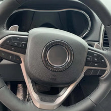 For 2014+ Jeep Grand Cherokee Interior Steering Wheel Trim Ring Bezel Cover RT-TCZ