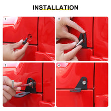 For 2014+ Jeep Wrangler JK JL Side A-pillar Corner Antenna Mounting Bracket Accessories RT-TCZ