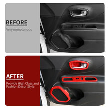 For 2015-2017 Jeep Renegade 31pcs Full Set Interior Decoration Trim Kit Cover RT-TCZ