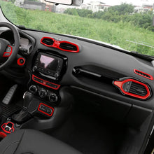 For 2015-2017 Jeep Renegade 31pcs Full Set Interior Decoration Trim Kit Cover RT-TCZ