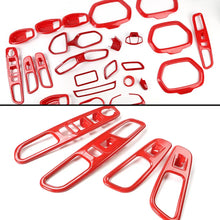 For 2015-2017 Jeep Renegade 31pcs Full Set Interior Decoration Trim Kit Cover RT-TCZ