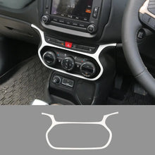 For 2015-2017 Jeep Renegade Car Center Control Air Condition Switch Frame Cover Trim RT-TCZ