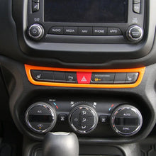 For 2015-2017 Jeep Renegade Emergency Light Switch Frame Decoration Trim RT-TCZ