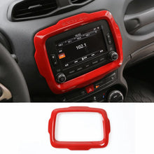 For 2015-2017 Jeep Renegade Navigation Screen Trim Frame GPS Bezel Cover RT-TCZ