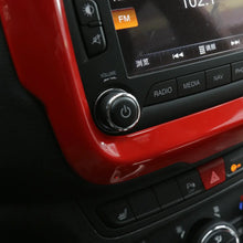 For 2015-2017 Jeep Renegade Navigation Screen Trim Frame GPS Bezel Cover RT-TCZ