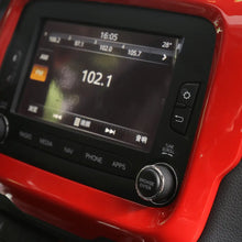 For 2015-2017 Jeep Renegade Navigation Screen Trim Frame GPS Bezel Cover RT-TCZ