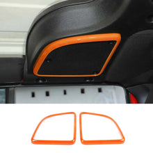 For 2015-2017 Jeep Wrangler JK JKU Car Roof Speaker Cover Frame Trim RT-TCZ
