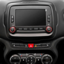 For 2015-2018 Jeep Renegade Audio Switch Knob Ring Cover Trim Frame RT-TCZ