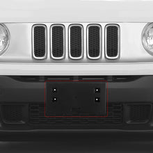 For 2015-2018 Jeep Renegade Front Bumper License Plate Mounting Bracket RT-TCZ