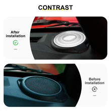 For 2015-2018 Jeep Wrangler JK Interior A-Pillar Speaker Ring Trim Cover (2 pcs) RT-TCZ