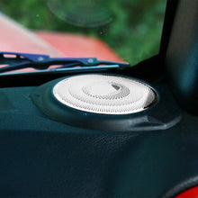 For 2015-2018 Jeep Wrangler JK Interior A-Pillar Speaker Ring Trim Cover (2 pcs) RT-TCZ