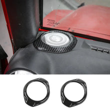 For 2015-2018 Jeep Wrangler JK JKU A Pillar Dashboard Panel Speaker Trim Cover RT-TCZ