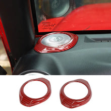 For 2015-2018 Jeep Wrangler JK JKU A Pillar Dashboard Panel Speaker Trim Cover RT-TCZ