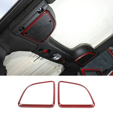 For 2015-2018 Jeep Wrangler JK JKU Car Roof Speaker Cover Frame Trim RT-TCZ