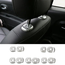 For 2015+ Jeep Renegade 10PCS Headrest Height Adjustment Decoration Cover Trim RT-TCZ