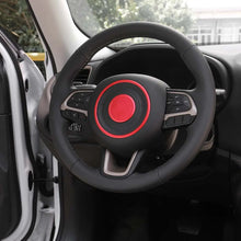 For 2015+ Jeep Renegade/2017-2020 Compass Steering Wheel Center Cover Trim Accessories RT-TCZ