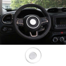 For 2015+ Jeep Renegade/2017-2020 Compass Steering Wheel Center Cover Trim Accessories RT-TCZ