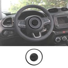 For 2015+ Jeep Renegade/2017-2020 Compass Steering Wheel Center Cover Trim Accessories RT-TCZ