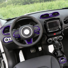 For 2015+ Jeep Renegade 29 x Inner Center Console Door Decor Cover Trim Kit RT-TCZ