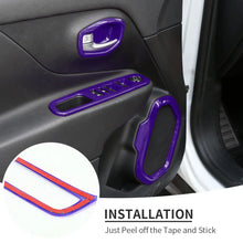 For 2015+ Jeep Renegade 29 x Inner Center Console Door Decor Cover Trim Kit RT-TCZ