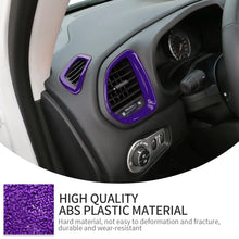 For 2015+ Jeep Renegade 29 x Inner Center Console Door Decor Cover Trim Kit RT-TCZ