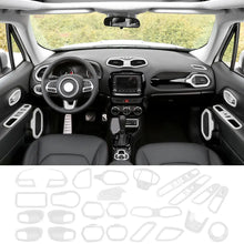 For 2015+ Jeep Renegade 29 x Inner Center Console Door Decor Cover Trim Kit RT-TCZ