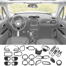 For 2015+ Jeep Renegade 29 x Inner Center Console Door Decor Cover Trim Kit RT-TCZ