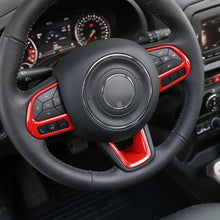 For 2015+ Jeep Renegade 5x Steering Wheel Frame Trim Decor Cover RT-TCZ