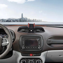 For 2015+ Jeep Renegade Central Air Vent Phone Holder Bracket Stand Cover Trim RT-TCZ