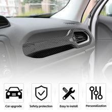 For 2015+ Jeep Renegade Co-Pilot Grab Bar Handle Storage Box Trim RT-TCZ