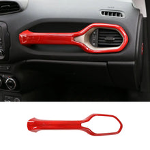 For 2015+ Jeep Renegade Dashboard Co-pilot Handle Cover Trim RT-TCZ
