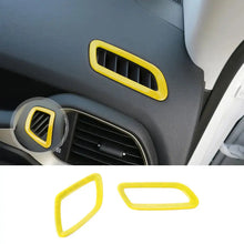 For 2015+ Jeep Renegade Dashboard Front Air Vent Outlet Ring Cover Trim RT-TCZ