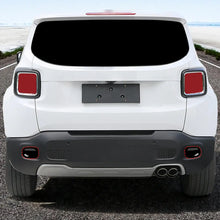 For 2015+ Jeep Renegade Exterior Rear Fog Light Lamp Guard Cover Trim (2 pcs) RT-TCZ