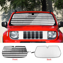 For 2015+ Jeep Renegade Front Windshield Sun Visor Foldable Sunshade RT-TCZ