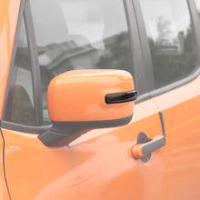 For 2015+ Jeep Renegade Rearview Mirror Turn Signal Light Smoked Trim Covers RT-TCZ