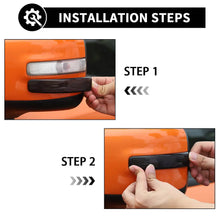 For 2015+ Jeep Renegade Rearview Mirror Turn Signal Light Smoked Trim Covers RT-TCZ