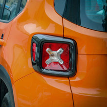 For 2015+ Jeep Renegade Taillight Guard Cover Trim Rear Lamp Frame Decoration Trim RT-TCZ
