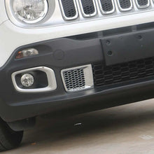 For 2016-2018 Jeep Renegade 1.4T  Front Bumper Air Vent Inlet Decor Cover Trim Chrome RT-TCZ
