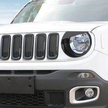 For 2016-2018 Jeep Renegade Exterior Front Headlight & Grille Insert & Rear Tail Light Cover Trim Kit (13 pcs) RT-TCZ