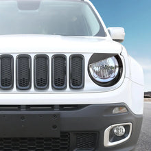 For 2016-2018 Jeep Renegade Exterior Headlight Fog Light Tail Light Front Grille Cover Trim Kit (15 pcs) RT-TCZ