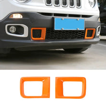 For 2016-2018 Jeep Renegade Front Bumper Air Intake Vent Cover Trim (2 pcs) RT-TCZ