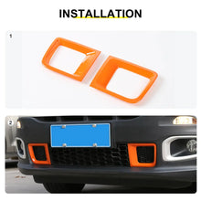 For 2016-2018 Jeep Renegade Front Bumper Air Intake Vent Cover Trim (2 pcs) RT-TCZ